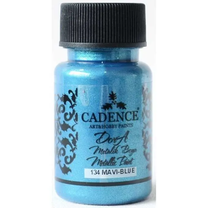 Cadence Dora Metalik - 134:MAVİ 50ml