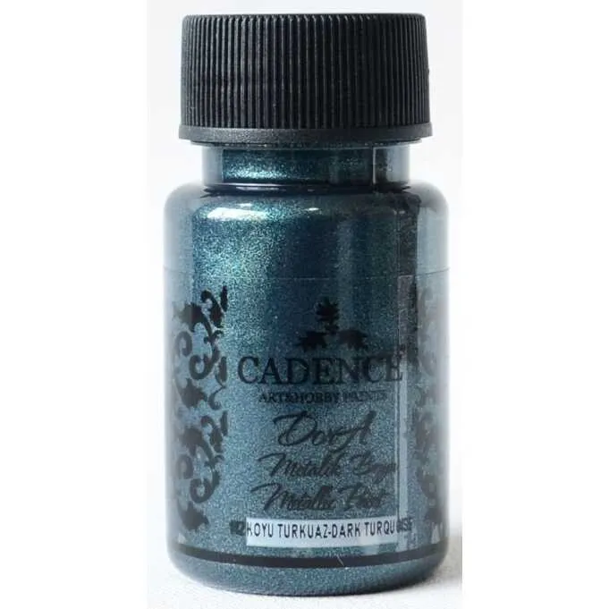 Cadence Dora Metalik - 142:KOYU TURKUAZ 50ml