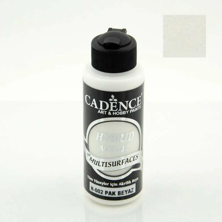 Cadence Hybrid Multisurfaces Akrilik Boya – H002:PAK BEYAZ 120ml