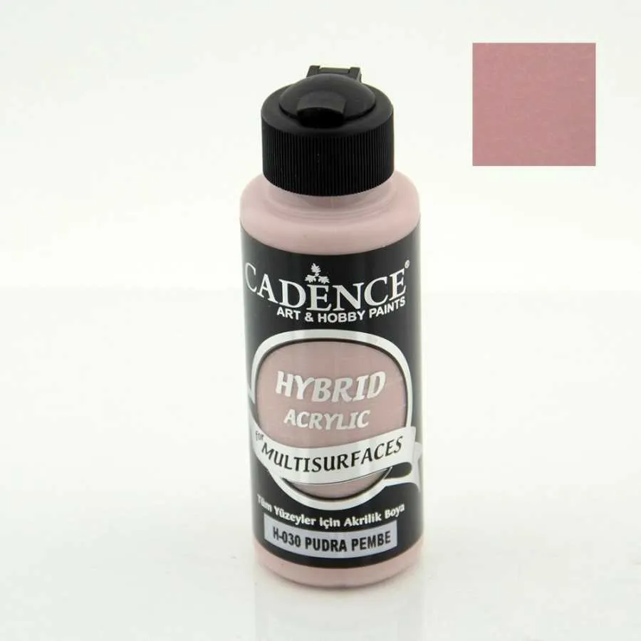 Cadence Hybrid Multisurfaces Akrilik Boya – H030:PUDRA PEMBE 120ml