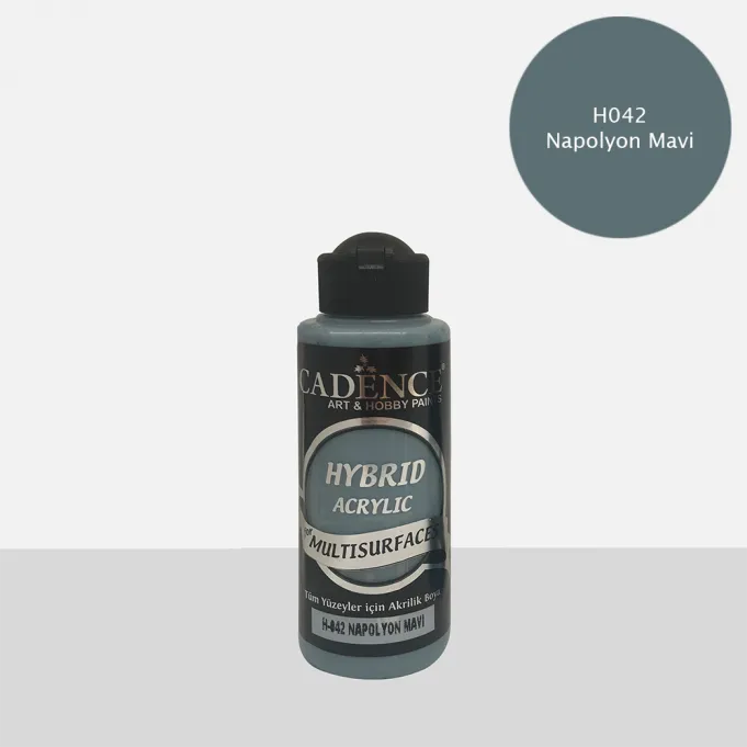 Cadence - Cadence Hybrid Multisurfaces Akrilik Boya –H042:NAPOLYON MAVİ 120ml